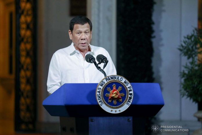 President Rodrigo Duterte. PCOO
