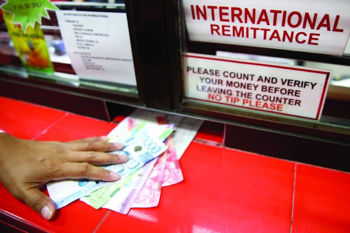 The prospects of receiving remittances from overseas Filipinos draw emotional stress in two out of every five recipients in the Philippines, a study by UniTeller shows. REUTERS