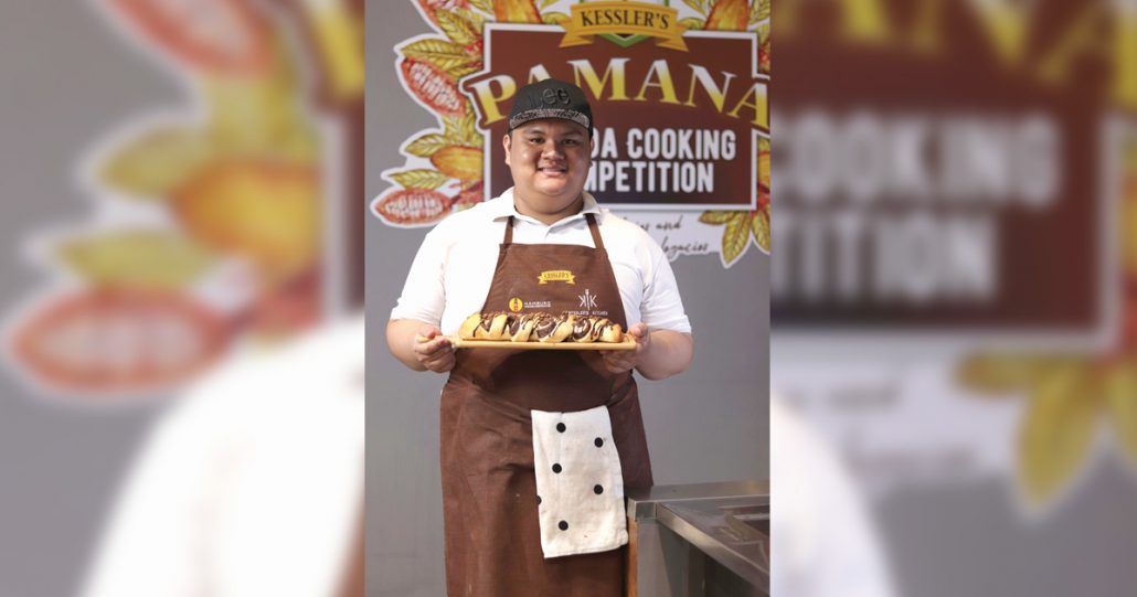 The grand champion of KESSLER'S Pamana, Ralph Steven Sarmiento and his Cholocate Kalihim Recipe