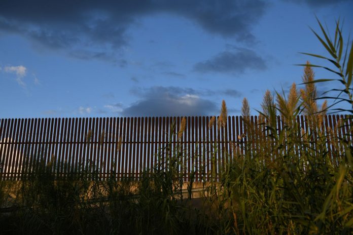 A section of border fence is pictured by the U.S.-Mexico border in the Rio Grande Valley near Hidalgo, Texas, United States on Oct. 7, 2019. REUTERS