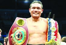 Donnie Nietes won the WBO super flyweight belt last Dec. 31, 2018 but gave up the belt last year. RING TV PHOTO