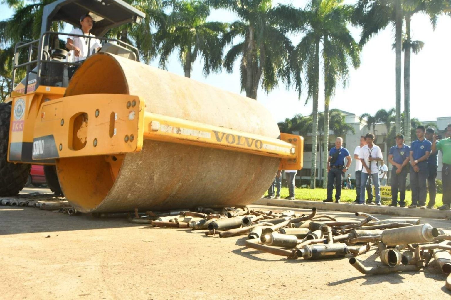 illegal-mufflers-crushed