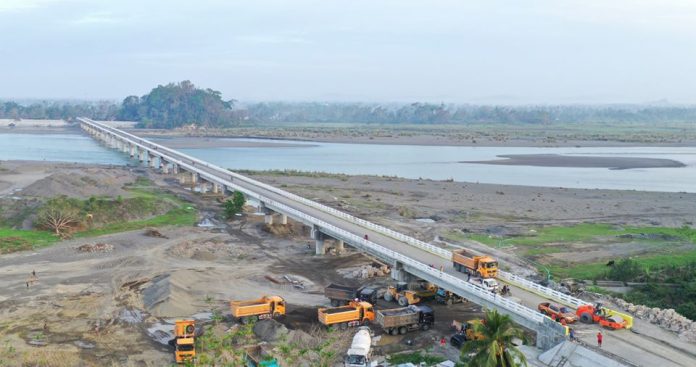 The 770-meter Kalibo Bridge III, dubbed the longest bridge in Western Visayas, is located along the Circumferential Road in Barangay Tigayon, Kalibo, Aklan. It was opened on Jan. 16. DPWH REGION VI