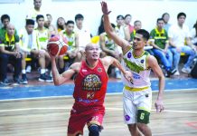 Negrense Yee delivers 17 points and 17 rebounds for a Davao victory over Parañaque at San Andreas Sports Complex on Jan. 22. MPBL PHOTO