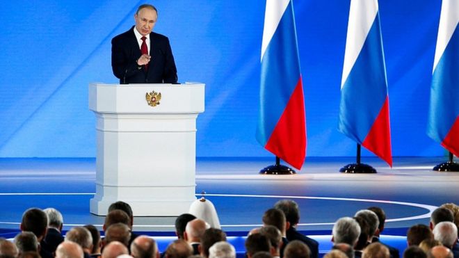 Russian President Vladimir Putin has proposed sweeping constitutional changes during his annual state of the nation address. If approved by the public, the proposals would transfer power from the presidency to the parliament. REUTERS