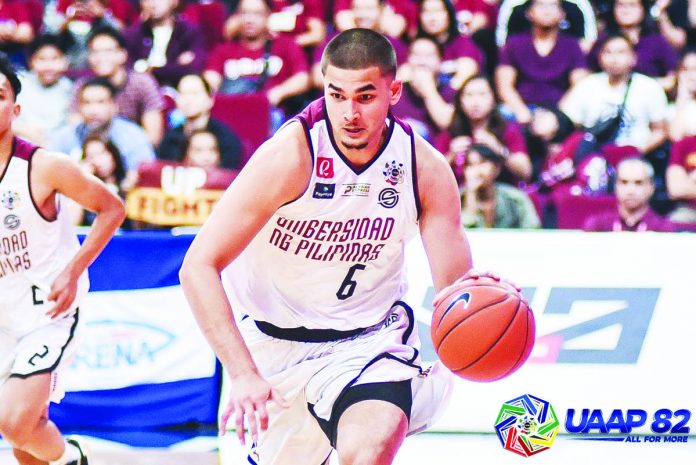 UP's Kobe Paras will once again represent the country in the upcoming FIBA Asia qualifiers slated mid- February. UAAP PHOTO