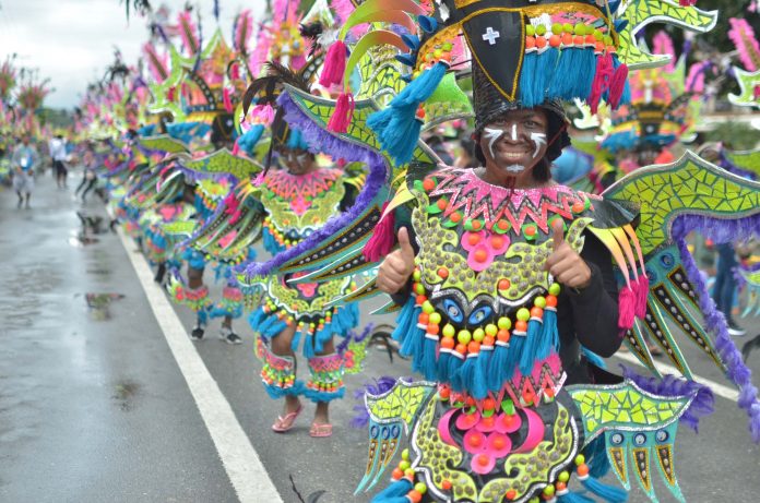 Vikings perform during the Kalibo Ati-Atihan Festival on Jan. 18. The group has bested six other local tribes in this year’s street dancing competition known as “sadsad” in the tribal big category. IAN PAUL CORDERO/PN