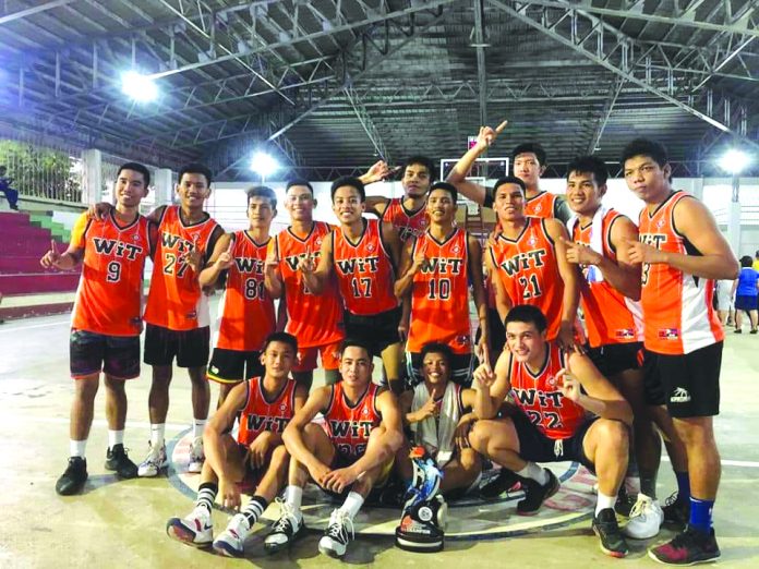 Western Insitute of Technology-ILOPRISAA emerges as champions of the basketball cage wars in Buenavista, Guimaras tournament.