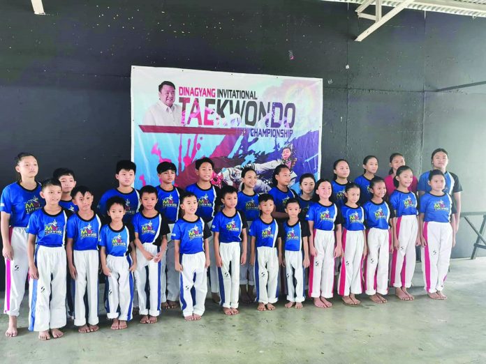 Taekwondo jins from the Iloilo Mark V. Pinggol Gym stable. DENMARK PINGGOL