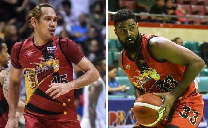 June Mar Fajardo and Moala Tautuaa