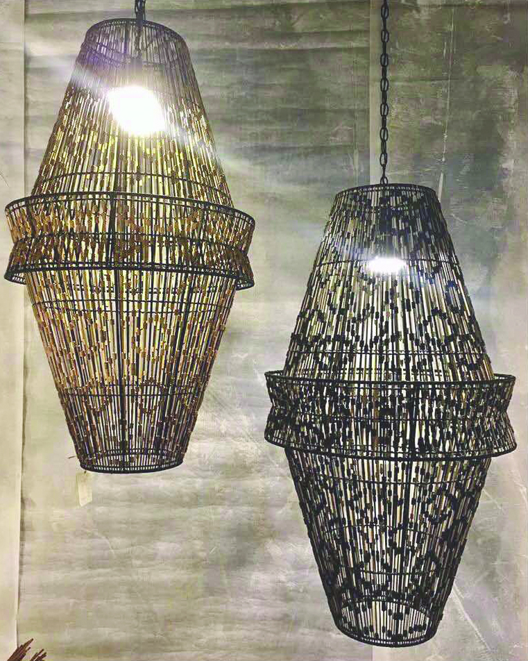 HACIENDA CRAFTS: Now imagine living spaces weaved with the magic of nature. What started as a project for  community livelihood, Hacienda Crafts now involves multiple communities, NGOs and grassroots organizations throughout the Philippines to deliver creative, handcrafted lighting products to many places around the world.