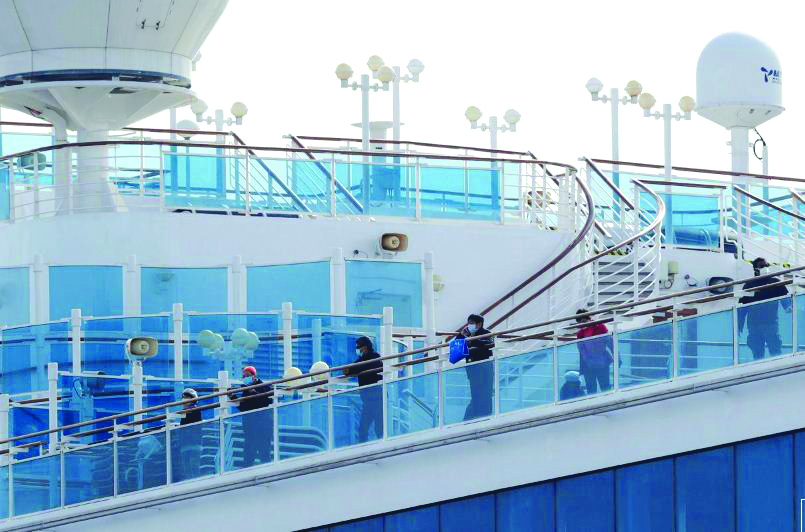 Japan cruise ship virus cases climb to 175