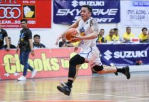 Juneric Baloria lead Makati-Super Crunch’s offensive attack on Bulacan Kuyas in Game 1 of the 2019-20 Chooks-to-Go/MPBL Lakan North quarterfinals. MPBL PHOTO