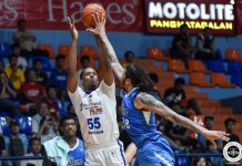 Nick King top-scored with 28 points but committed a game-high four turnovers in San Miguel-Alab Pilipinas’ defeat to the Malaysian Dragons in the 2019-2020 ASEAN Basketball League. TIEBREAKER TIMES PHOTO