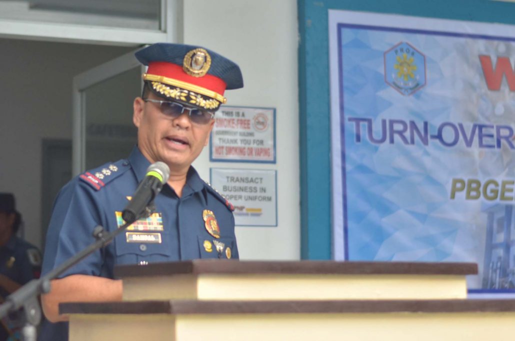 Police Colonel Eric Dampal. IAN PAUL CORDERO/PN