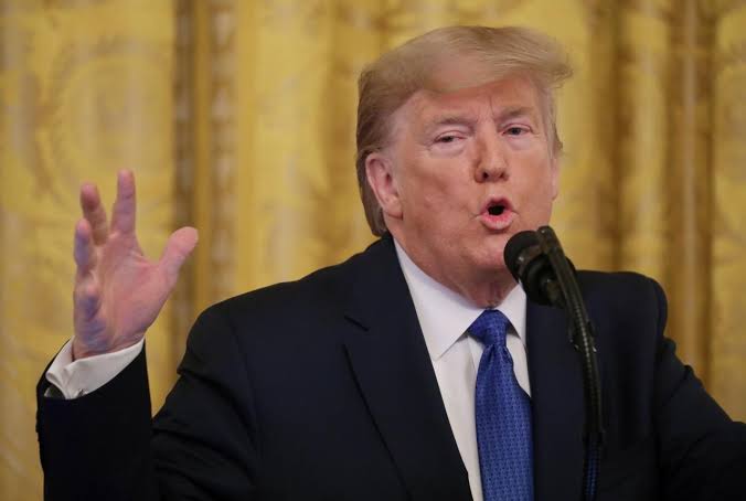 United States (US) President Donald Trump delivers remarks at the White House Summit on Human Trafficking in Washington, US, on Jan. 31. REUTERS/LEAH MILLIS