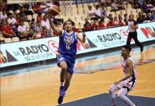 Raul Soyud spearheads the offense of NLEX Road Warriors in its game against the Alaska Aces in the Phoenix Super Basketball Tournament. PBA PHOTO