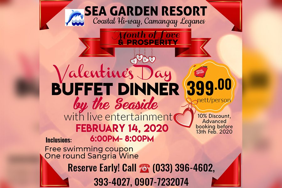 Sea Garden Resort Offers Dining, Bonding Experience This Valentine’s