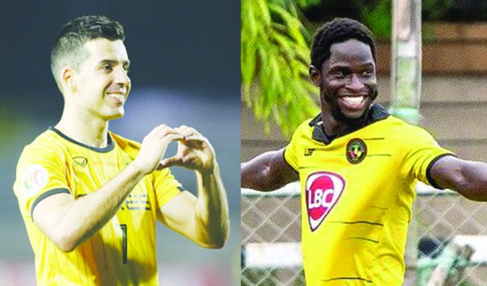 Ceres–Negros Football Club’s Bienvenido Marañon and Robert Lopez Mendy are both veterans of the Philippines Football League. They could soon play for the national team through naturalization. TEMPO.COM/FILE PHOTO