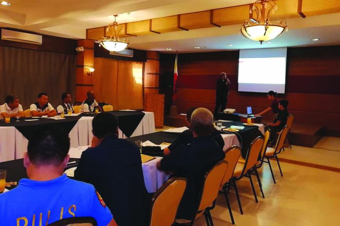 Personnel of the Boracay Inter Agency Task Force conduct a meeting with other government agencies of the province in Boracay Island, Malay, Aklan on March 5. Tackled during the meeting were updates on the accomplishments of the different agencies in the world-class island. PDEA REGION VI-WESTERN VISAYAS