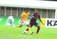 Kaya Futbol Club–Iloilo’s Eric giganto saves his team from losing its precious hold as the leader of Group H in the Asian Football Confederation Cup by drawing with PSM Makassar, 1-1, in Jakarta, Indonesia last night. FOXSPORTS ASIA.COM