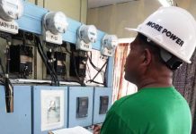 A former personnel of Panay Electric Co. for 19 years keeps his work at the Tabuc Suba substation. He was absorbed by MORE Electric and Power Corp. after the takeover on Feb. 28 by virtue of a Writ of Possession issued by the Regional Trial Court, Branch 23.