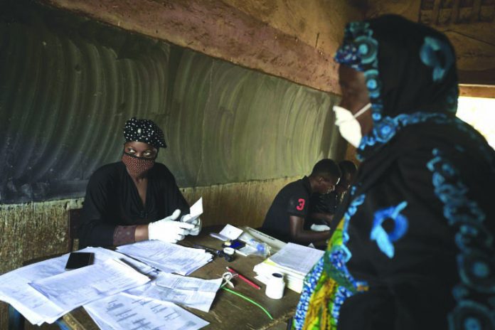 The risk of catching coronavirus looms over a parliamentary election in Mali. AFP