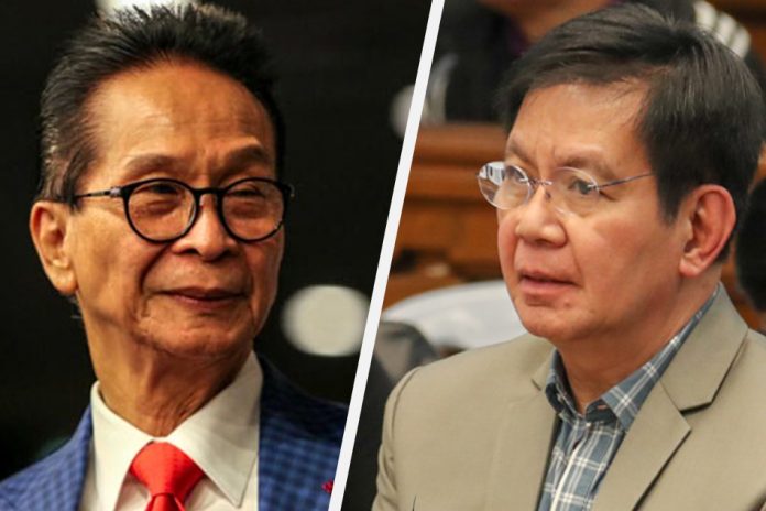 Presidential Spokesperson Salvador Panelo says all members of the Cabinet support President Rodrigo Duterte's foreign policy, contrary to the claim of Sen. Panfilo Lacson. ABS-CBN NEWS