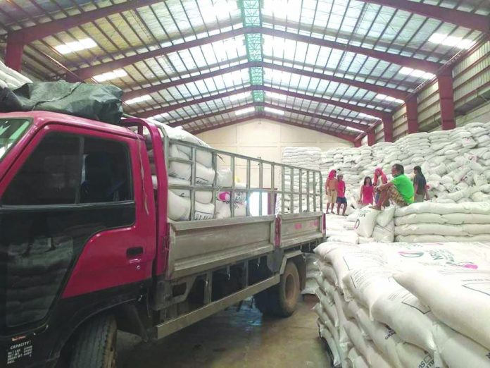 For relief operations to those affected by the coronavirus disease 2019 outbreak, the municipality of Pontevedra, Capiz purchases 200 bags of National Food Authority (NFA) rice from one of NFA-Capiz’s warehouse on March 28. NFA is required to maintain a sufficient level of rice buffer stocks intended for emergency or calamity operations. NFA-CAPIZ