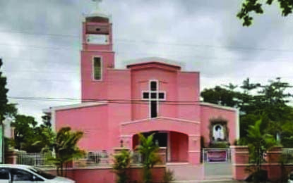 Sibalom town’s Sta. Rita de Cascia Parish Church helps the Inter-Agency Task Force (IATF) for coronavirus disease 2019 in signaling the start of Antique’s curfew by sounding off its bell. PNA