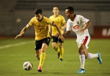 Spanish striker Bienvenido Marañon netted two goals in Ceres-Negros FC’s 4-0 win over Bali United. CERES NEGROS FC PHOTO