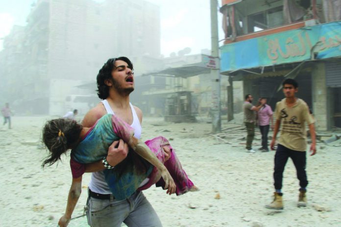 Syria's war has killed hundreds of thousands of civilians and displaced millions. AFP