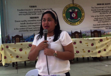 “Cleanliness and personal hygiene are important in containing the spread of diseases,” says Dr. Jane Juanico, head of the Infectious Disease Section of the Department of Health Region 6. PIA