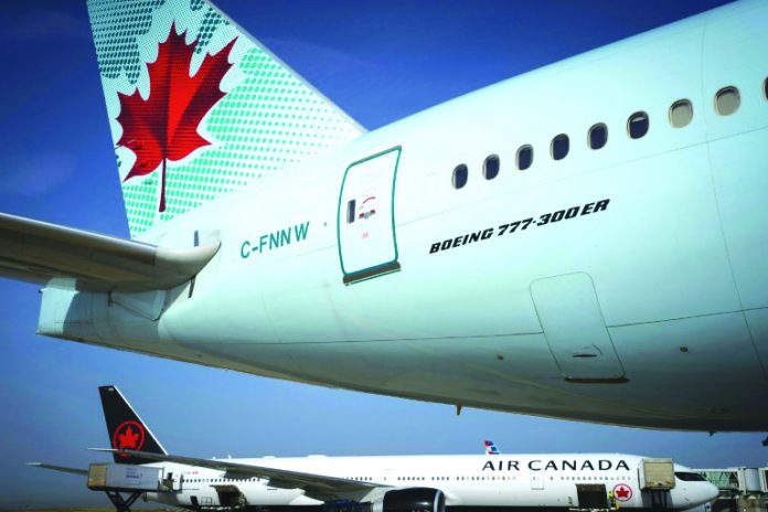 Air Canada has suspended most of its international flights due to the coronavirus. AFP