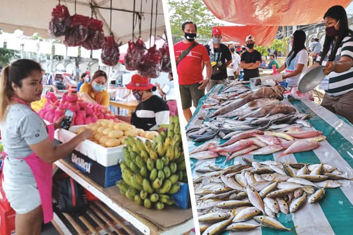 With the establishment of ‘Tindahan sa Barangay,’ residents of Roxas City, Capiz will have no worries about purchasing essential goods despite the coronavirus disease 2019 outbreak. Poultry products, vegetables, fruits, rice, fish and other aquaculture products, among others can be purchased in strategic locations accessible to residents of the villages. GLENN BEUP