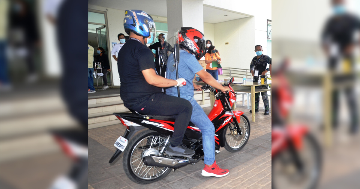 Motorcycle with divider solution to ‘angkas’ ban?