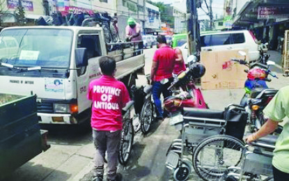 Provincial Disability Affairs Office in Antique receives 80 wheelchairs from the the Department of Health in Region 6. The wheelchairs will be distributed to target recipients in the province on July 21 as part of the National Disability Prevention and Rehabilitation Week celebration. PDAO-ANTIQUE