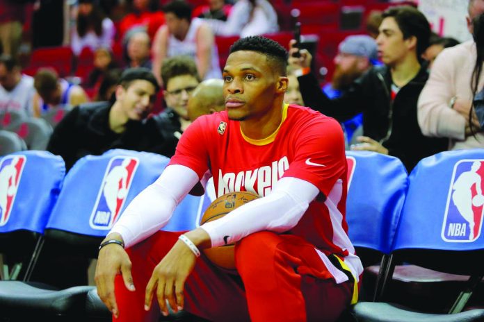 "I tested positive for COVID-19 prior to my team's departure to Orlando. I'm currently feeling well, quarantined and looking forward joining my teammates when I am cleared," says National Basketball Association star Russell Westbrook of the Houston Rockets. SPACECITYSCOOP.COM