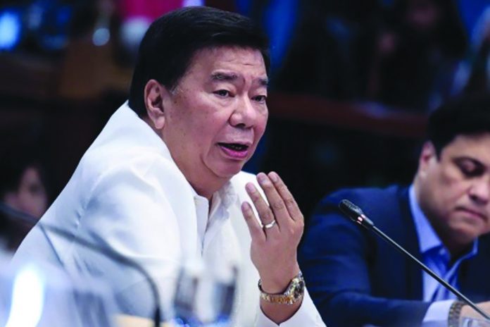 “The opposition will have a (presidential) candidate. Count me out,” says Senate Minority Leader Franklin Drilon. ABS-CBN NEWS