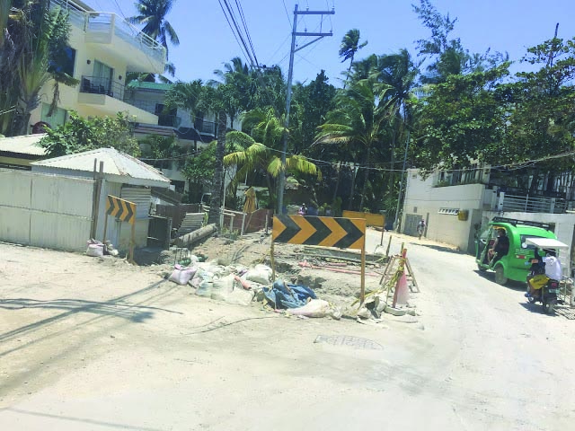 The road widening project is ongoing in Boracay, the world-famous island resort located in Malay, Aklan. The Boracay Inter-Agency Task Force remains optimistic on the completion of rehabilitation projects in the island amid the coronavirus disease 2019 pandemic. BOY RYAN ZABAL/AKEAN FORUM