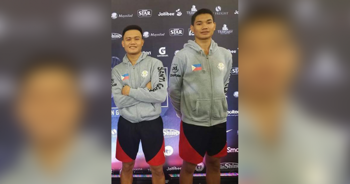 Six-foot-one guard Michael Jose Jayme (left) and six-foot-five center Rogelle Alvaladejo (right) will take their talents to University Athletic Association of the Philippines. They committed to play for the University of Santo Tomas Tiger Cubs. CONTRIBUTED PHOTO