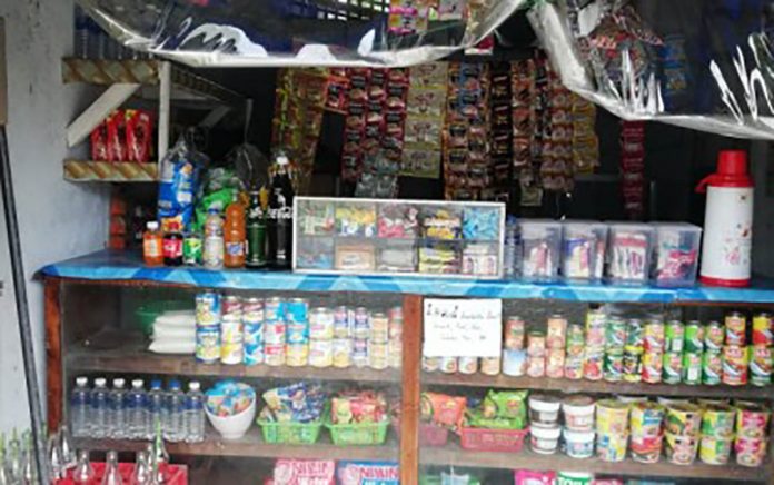 A sari-sarti store in Antique is open for customers in this undated photo. The Department of Trade and Industry will extend aid worth P1.115 million to 115 micro, small and medium enterprises in the province that have been affected by the coronavirus disease 2019 pandemic. PNA