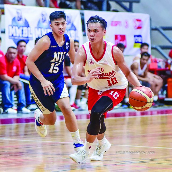 Nicael Dominie Cabanero (right) is the right fit for the University of Santo Tomas (UST) Tiger Cubs, says UST Growling Tigers head coach Aldin Ayo. JULIUS DOMONDON