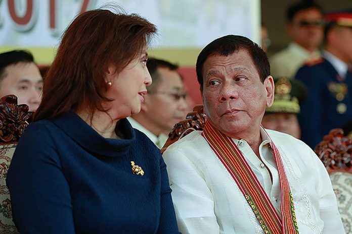 President Rodrigo Duterte is asking Vice President Leni Robredo not to “add fuel to the fire,” saying problems of the country cannot be solved even if he “dies.” PCOOs