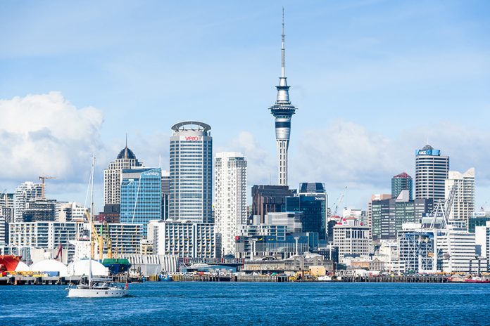 The skyline in Auckland, New Zealand, part of a proposed Australia-New Zealand regional travel alliance, Feb. 26, 2018. As the idea of opening up to travelers during the coronavirus pandemic has gained traction, some countries are taking concrete steps. THE NEW YORK TIMES