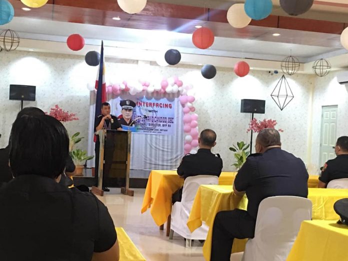 Bureau of Fire Protection (BFP) in Region 6 director Senior Superintendent Jerry Candido (standing) interfaces with Antique fire marshals and municipal fire prevention officers in San Jose, the capital town of the province, last week. Candido welcomed President Rodrigo Duterte’s plan to modernize the BFP. OPM ANTIQUE FB PAGE