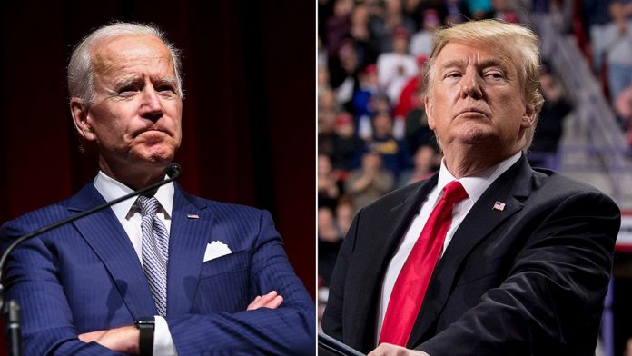 Donald Trump and Joe Biden have been trading insults over each other’s position on COVID-19 vaccine. ABC NEWS