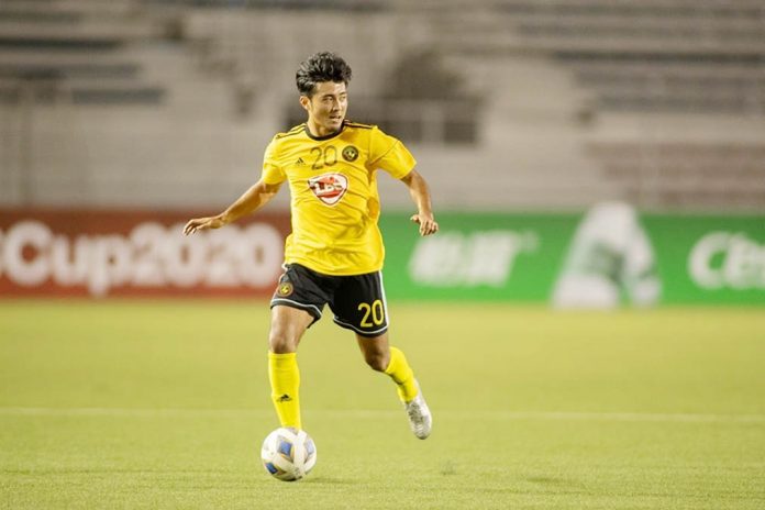 Kaya Futbol Club-Iloilo’s Daizo Horikoshi controls the ball. PHOTO COURTESY OF KAYA ILOILO