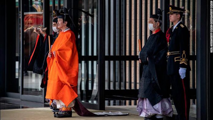 Japan’s Crown Prince Akishino leaves the Imperial Palace after being declared heir to the throne in Tokyo, Japan on Nov. 8, 2020. GETTY IMAGES