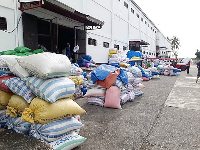 Rice buffer stocks at the warehouses of the National Food Authority in Aklan such as this one – including commercial rice and household stocks with 194,688 bags rice equivalent – is good for 44 days. NFA-AKLAN PHOTO